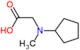 2-[cyclopentyl(methyl)amino]acetic acid