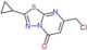 7-(chloromethyl)-2-cyclopropyl-[1,3,4]thiadiazolo[3,2-a]pyrimidin-5-one