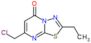 7-(chloromethyl)-2-ethyl-5H-[1,3,4]thiadiazolo[3,2-a]pyrimidin-5-one