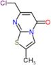 7-(chloromethyl)-2-methyl-thiazolo[2,3-b]pyrimidin-5-one