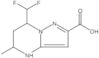 7-(Difluoromethyl)-4,5,6,7-tetrahydro-5-methylpyrazolo[1,5-a]pyrimidine-2-carboxylic acid