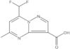 7-(Difluoromethyl)-5-methylpyrazolo[1,5-a]pyrimidine-3-carboxylic acid