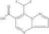 7-(Difluoromethyl)pyrazolo[1,5-a]pyrimidine-6-carboxylic acid