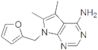 7-(2-Furanylmethyl)-5,6-dimethyl-7H-pyrrolo[2,3-d]pyrimidin-4-amine