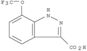 1H-Indazole-3-carboxylicacid, 7-(trifluoromethoxy)-