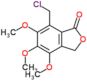 7-(chloromethyl)-4,5,6-trimethoxy-2-benzofuran-1(3H)-one