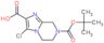 7-(tert-butoxycarbonyl)-3-chloro-5,6,7,8-tetrahydroimidazo[1,2-a]pyrazine-2-carboxylic acid