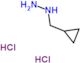 cyclopropylmethylhydrazine dihydrochloride