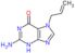 2-amino-7-(prop-2-en-1-yl)-3,7-dihydro-6H-purin-6-on