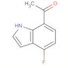 Ethanone, 1-(4-fluoro-1H-indol-7-yl)-