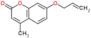 4-methyl-7-(prop-2-en-1-yloxy)-2H-chromen-2-one