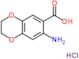 6-amino-2,3-dihydro-1,4-benzodioxine-7-carboxylic acid hydrochloride