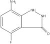 7-Amino-4-fluoro-1,2-dihydro-3H-indazol-3-one