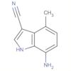 7-Amino-4-Methyl-1H-Indole-3-Carbonitrile
