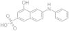 6-anilino-4-hydroxynaphthalene-2-sulphonic acid