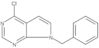 4-Chloro-7-(phenylmethyl)-7H-pyrrolo[2,3-d]pyrimidine