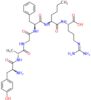 L-tyrosyl-D-alanylglycyl-L-phenylalanyl-L-norleucyl-N~5~-(diaminomethylidene)-L-ornithine