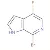 1H-Pyrrolo[2,3-c]pyridine, 7-bromo-4-fluoro-