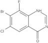 7-Bromo-6-chloro-8-fluoro-4(3H)-quinazolinone