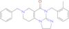 2,4,6,7,8,9-Hexahydro-4-[(2-methylphenyl)methyl]-7-(phenylmethyl)imidazo[1,2-a]pyrido[3,4-e]pyrimidin-5(1H)-one