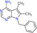 7-benzyl-5,6-dimethyl-7H-pyrrolo[2,3-d]pyrimidin-4-amine