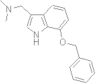 7-benzyloxygramine crystalline