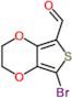 7-bromo-2,3-dihydrothieno[3,4-b][1,4]dioxine-5-carbaldehyde