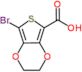 7-bromo-2,3-dihydrothieno[3,4-b][1,4]dioxine-5-carboxylic acid