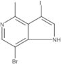 1H-Pyrrolo[3,2-c]pyridine, 7-bromo-3-iodo-4-methyl-