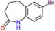 7-bromo-1,3,4,5-tetrahydro-1-benzazepin-2-one