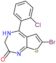 7-Bromo-5-(2-chlorophenyl)-1,3-dihydro-2H-thieno[2,3-e]-1,4-diazepin-2-one