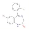 2H-1,4-Benzodiazepin-2-one, 7-bromo-5-(2-fluorophenyl)-1,3-dihydro-