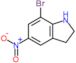 7-bromo-5-nitro-2,3-dihydro-1H-indole