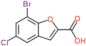 7-bromo-5-chloro-1-benzofuran-2-carboxylic acid