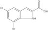 7-Bromo-5-chloro-1H-indole-2-carboxylic acid