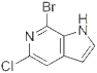 1H-Pyrrolo[2,3-c]pyridine, 7-bromo-5-chloro-