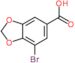 7-bromo-1,3-benzodioxole-5-carboxylic acid