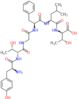 L-tyrosyl-D-threonylglycyl-L-phenylalanyl-L-leucyl-D-allothreonine