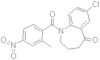 7-Chloro-1,2,3,4-tetrahydro-1-(2-methyl-4-nitrobenzoyl)-5H-1-benzazepin-5-one