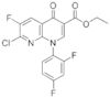 Etil 7-cloro-1-(2,4-difluorofenil)-6-fluoro-1,4-diidro-4-osso-1,8-naftiridina-3-carbossilato