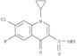 3-Quinolinecarboxylicacid, 7-chloro-1-cyclopropyl-6-fluoro-1,4-dihydro-4-oxo-, ethyl ester