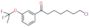 7-chloro-1-[3-(trifluoromethoxy)phenyl]heptan-1-one