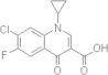 7-Chloro-6-fluoro-1-cyclopropyl-1,4-dihydro-4-oxo-3-quinoline carboxylic acid