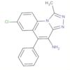 [1,2,4]Triazolo[4,3-a]quinolin-4-amine, 7-chloro-1-methyl-5-phenyl-