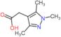 (1,3,5-trimethyl-1H-pyrazol-4-yl)acetic acid