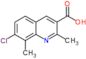 7-Chloro-2,8-dimethyl-3-quinolinecarboxylic acid