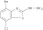 Benzothiazole,7-chloro-2-hydrazinyl-4-methyl-