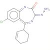 2H-1,4-Benzodiazepin-2-one, 7-chloro-1,3-dihydro-5-phenyl-,hydrazone