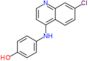 4-[(7-chloroquinolin-4-yl)amino]phenol
