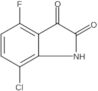 7-cloro-4-fluoro-1H-indolo-2,3-dione